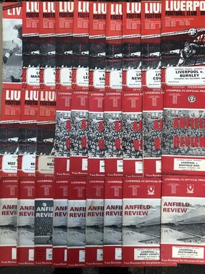 COLLECTION OF LIVERPOOL FC FOOTBALL PROGRAMMES - Image 1 of 4