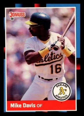 1988 Donruss #281 Mike Davis - Image 1 of 2