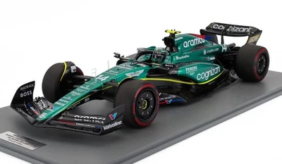 1/12 SPARK ASTON MARTIN F1 AMR23 #14 FERNANDO ALONSO BRITISH GP  w/ DISPLAY CASE - Image 1 of 4