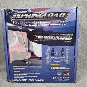 Torklift Basic SpringLoad Turnbuckles for Front Camper Frame Mounted Tie-Downs - Picture 1 of 6