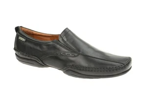 Buty Pikolinos PUERTO RICO czarne buty męskie wygodne pantofle 03A-6222 black - Zdjęcie 1 z 8