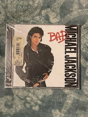 Brand New & Sealed Michael Jackson Bad (CD) Album Sony In Original Plastic Rare - Image 1 of 4