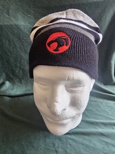 Thundercats Beanie Strickmütze Totenkopf Mütze Warner Bros Cartoon Animated Logo One Size - Bild 1 von 4
