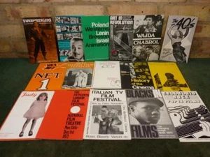 16 Vintage National film Theatre Magazines all from 1970-71 - Picture 1 of 1