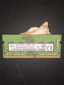 HMA81GS6CJR8N-XN HYNIX 8GB (1x8GB) 1Rx8 PC4-3200AA DDR4 SODIMM LAPTOP MEMORY - Picture 1 of 2