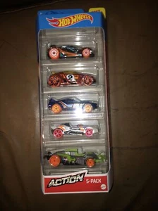 Hot Wheels Action 5-Pack Diecast Cars Ages 3+ - Picture 1 of 3