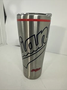 CLEVELAND INDIANS 30oz STAINLESS STEEL TUMBLER FROM TERVIS WITH LID INCLUDED - Picture 1 of 11