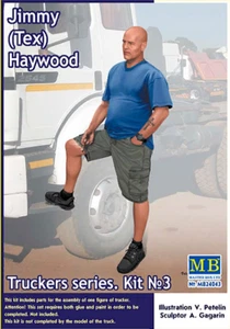 Master Box 24043 - Truckers series Jimmy Tex Haywood Men 1/24 scale model kit - Bild 1 von 12