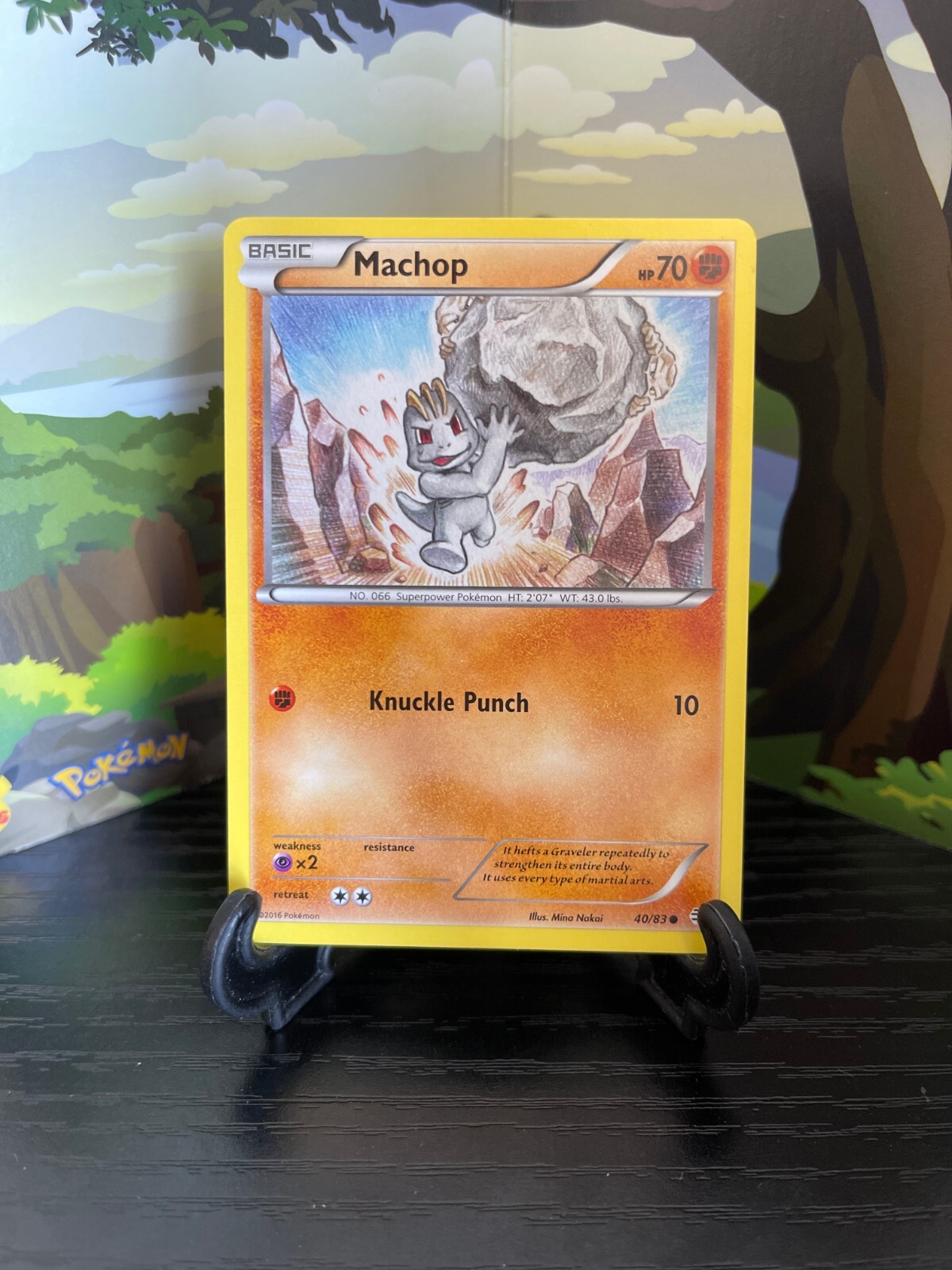 Machop 40/83 - Generations - Common - Pokemon Card TCG - LP