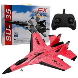 RC Plane FX620 SU35 RC Model Jet Fighter Airplane 1x Lipo (Red) LOCAL AU SELLER - Picture 1 of 17