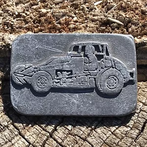 Vintage Rennwagen Dirt Track Drag Buggy Gürtelschnalle *Hit Line USA 🙂 🙂 - Bild 1 von 9