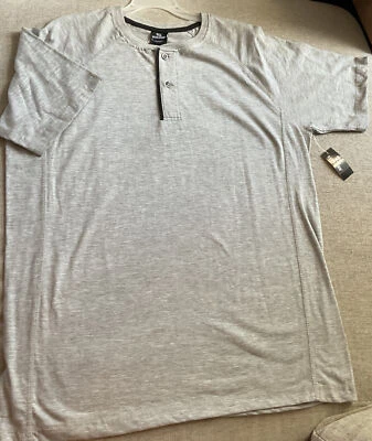 Camisa OT Revolution de dos botones gris jaspeado manga corta Foto 1 de 4