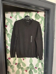 Covington Men’s Green Cotton Stretch Crew Neck Long Sleeves Sweater Size XXL - Picture 1 of 7