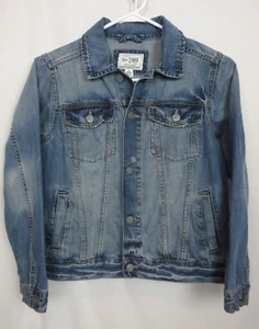 THE CHILDREN'S PLACE Jean Jacket Large 10-12 Girls DISTRESSED - Picture 1 of 9
