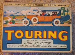 Antiguo juego de cartas vintage Touring The Famous Automobile (1926)  - Imagen 1 de 4