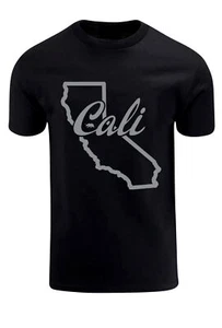 California State Outline Shirt Classic Cali T- Shirt SoCal BEST PRICE!! - Picture 1 of 2