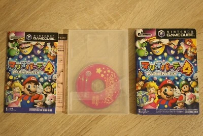 Mario Party 4 Nintendo GameCube Japan w/ Original Case and Manual from Japan - Image 1 of 4