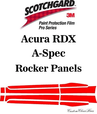 3M Scotchgard Paint Protection Film Pro Series 2022 2023 2024 Acura RDX A-Spec - Image 1 of 3