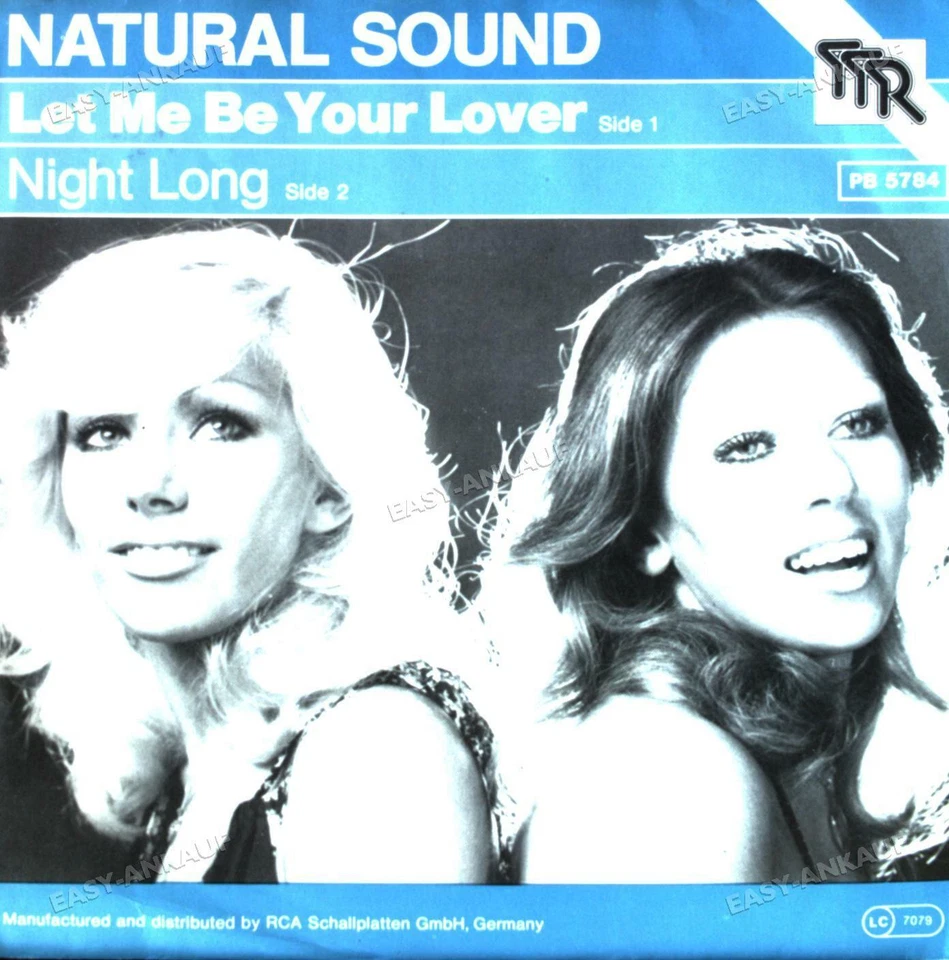 Natural Sound - Let Me Be Your Lover 7in 1980 (VG+/VG+) ' - Image 1 of 1