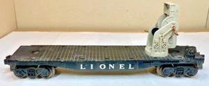 Lionel # 6512 "Cherry Picker" Flat Car: Repair/Restore/Parts ! x - Picture 1 of 5