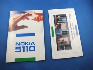Oryginalna instrukcja Nokia 5110 Instrukcja obsługi Podręcznik użytkownika Książka Polska - Zdjęcie 1 z 6