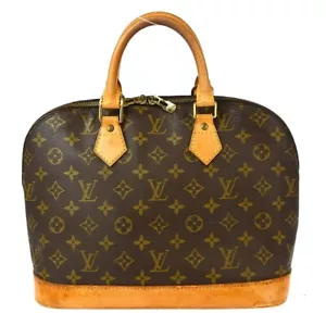 LOUIS VUITTON ALMA HANDBAG MONOGRAM M51130 BA0916 XX27772* - Picture 1 of 10