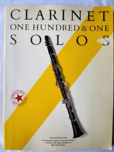 CLARINET ONE HUNDRED & ONE SOLOS - WISE - VGC - Picture 1 of 1