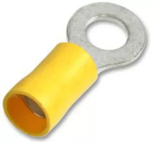 TERMINALE A CRIMPARE 10x48a M8 giallo per CAVO VEICOLO TEMPO LIBERO CABLAGGIO BATTERIA - Foto 1 di 2