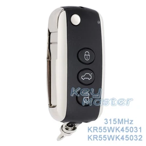 Smart Remote Key Fob 315MHz for Bentley Continental GT GTC 2005-2016 KR55WK45032 - Bild 1 von 4