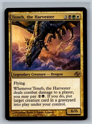 Magic The Gathering Planar Chaos Teneb, the Harvester #163/165 MTG TCG CCG - Image 1 of 2