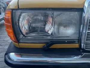 Mercedes W123 Headight glass Left NEW - Picture 1 of 3