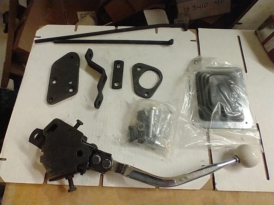 1973-1974 DODGE DART DEMON HURST 3 SPEED SHIFTER AND LINKAGE OBSOLETE — 第 1/4 张图片