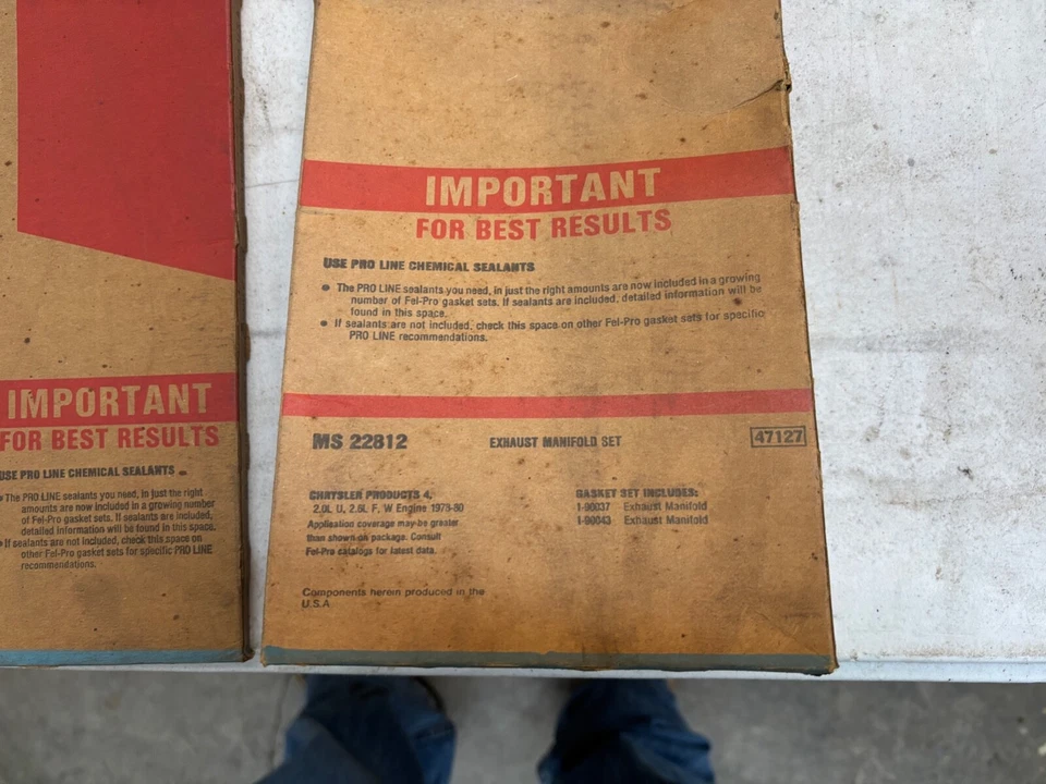 Felpro MS22812    "read the listing"" - Image 1 of 1