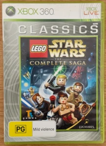 Lego Star Wars The Complete Saga - Xbox 360 - Free Postage - Picture 1 of 2