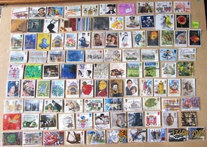 COM5 GB Commemorative Stamps: QEII. Used. All Different. Mainly Off Paper. Used. - Picture 1 of 1
