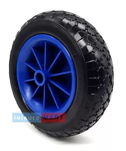 Puncture Proof Spare Trailer Jockey Wheel Pneumatic Style Flat-Free Foam/Plastic - Picture 1 of 2