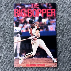 1990 Glenn Davis Costacos The Big Bopper Astros Postcard Vintage MLB MINT - Picture 1 of 2