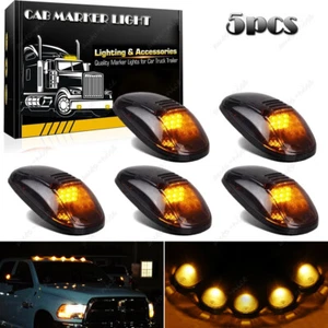 For Dodge Ram 2500 3500 4500 03-19 LED Smoked Cab Roof Top Marker Running Light - Imagen 1 de 11