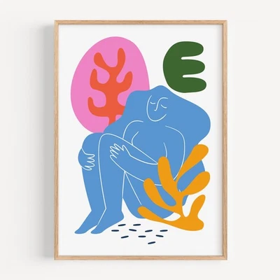 Matisse Retro Vintage Museum Art Poster Print A173_ - Image 1 of 4