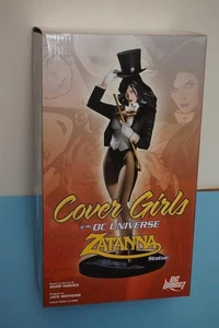 SEXY Adam Hughes ZATANNA Figure STATUE DC Direct 2009 COVER GIRLS MINT IN BOX - Picture 1 of 6