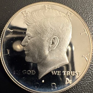 1984 S Kennedy 50c Gem Proof - Picture 1 of 3