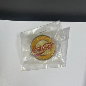 Drink Coca-Cola Classic The Original Soft Drink of Summer Lapel/Hat Pin Tie Tack - Picture 1 of 2