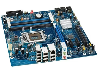 INTEL DP55WB CHIPSET P55 SOCKET LGA1156 DDR3 MATX DESKTOP MOTHERBOARD E64798-207 - Image 1 of 3