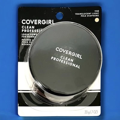 Covergirl Clean Professional Loose Powder Translucent Light 110 Discontinued - Image 1 of 4