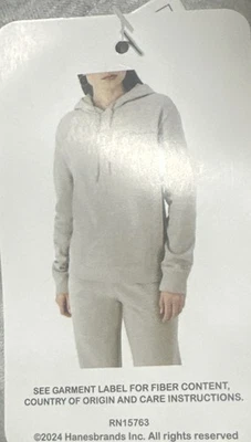 Sudadera con capucha polar gris jaspeado Champion para mujer talla XXL. Nuevo con etiquetas Foto 1 de 4