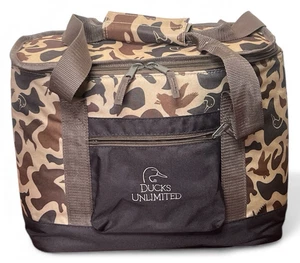 Bolsa de Lona Ducks Unlimited Pato Camuflaje Refrigerador Bolsa de Equipo Caza Pesca Al Aire Libre - Imagen 1 de 10