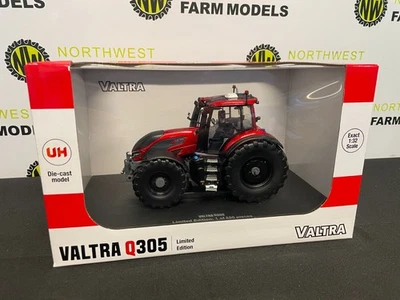 UNIVERSAL HOBBIES 6675 1:32 SCALE VALTRA Q305 METALLIC RED LIMITED EDITION - Image 1 of 3
