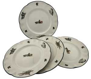 4 Vintage Johnson Brothers Brookshire Salad Plates 8” Ducks & Game Birds - Picture 1 of 3