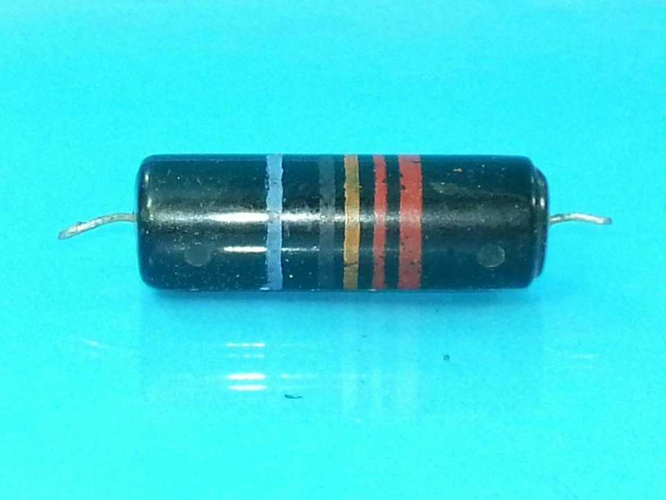 TAPA CONDENSADOR SPRAGUE BUMBLE BEE .022 uf 600 VOLTIOS 1950 GUITARRA ORIGINAL ÚNICA B Foto 1 de 1