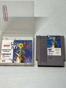 Spy vs Spy with Booklet NES Nintendo Entertainment System Tested WORKS